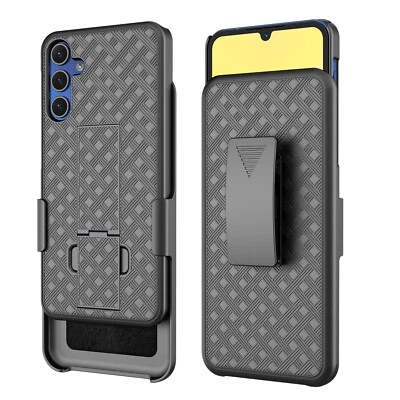 For Samsung Galaxy A15 A14 A16 5G Belt Clip Holster Case with Kickstand Cover - Image 1 of 4