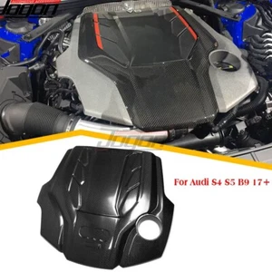 Carbon Fiber Powerful Engine Bay Covers For Audi S4 RS4 S5 RS5 B9 V6 Avant 2017+ - Bild 1 von 14