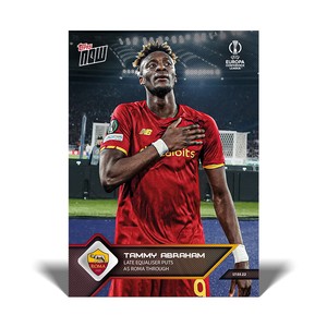 2021-22 Topps Now UEL - Card 034 - Tammy Abraham - AS Roma