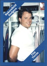1989 Bakersfield Dodgers Cal League Cards #208 Tim Terrio TR