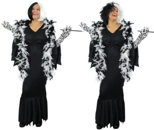 VESTIDO ELEGANTE PARA MUJER DE LUJO MALVADO PERRO DAMA CON ACCESORIOS PERSONAJE DE PELÍCULA - Imagen 1 de 8