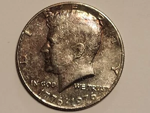 1776-1976 Kennedy Half Dollar Stunning high grade Toning Luster - Picture 1 of 10