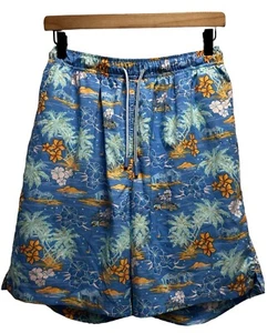 Peter Millar Seaside Herren Gr. M Badehose 8,5" Hawaii Blumen Autos Shorts euc - Bild 1 von 6