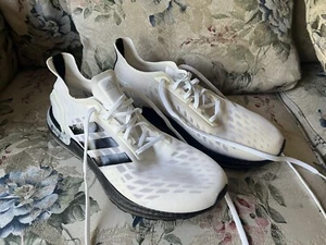 Adidas Women’s UltraBoost PB 'White Dash Grey' Black Running Shoes Size 9.5 - Picture 1 of 7