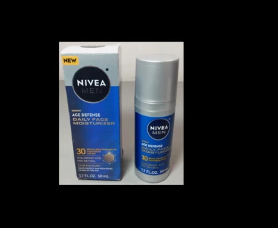 Nivea Men Age Defense Daily Face Moisturizer w/SPF 30 - 1.7 fl oz - NEW - Image 1 of 2