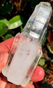 89g Himalayan meditation Energy Singing Lemurian Quartz Crystal ie3369 - Picture 1 of 16