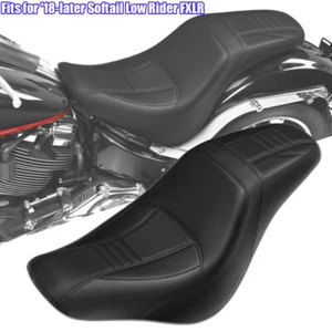 Driver Rider Passenger Seat Fit For Harley Softail Low Rider FXLR 2018-2024 20 - Picture 1 of 11