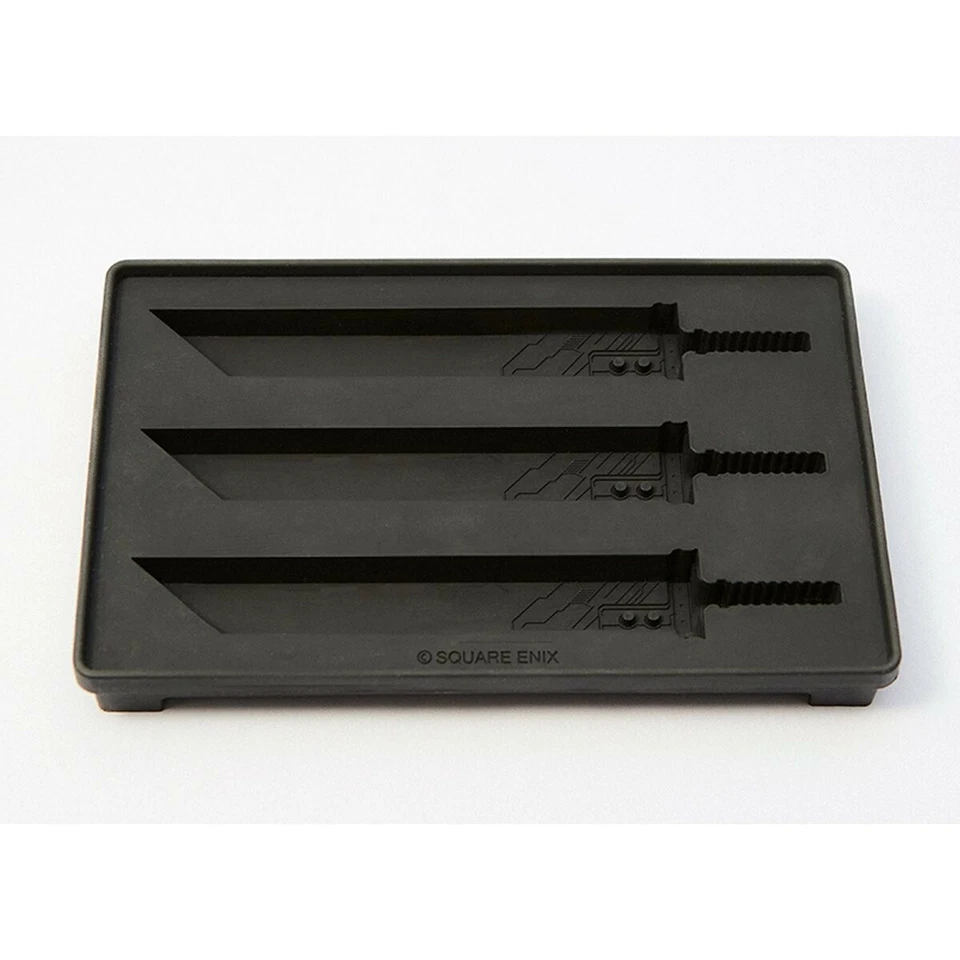 Final Fantasy VII Remake Buster Sword Ice Cube Tray Candy Confectionary Mold NEW - Image 1 of 4