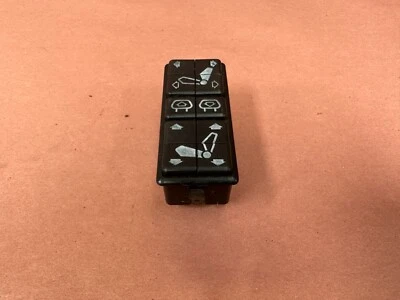 Unidad de interruptor de control de ajuste de asiento delantero OEM #86232 BMW E28 528e E24 M6 E23 735I Foto 1 de 4
