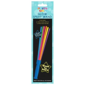 Glow Spray Wand - Sticks Bright Colours Festivals Party In The Dark Neon Rave - Picture 1 of 1