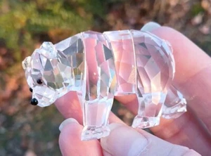 Swarovski Crystal "Sister Bear" Retired 2006 Designed By Elisabeth Adamer 866308 - Picture 1 of 9