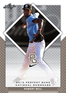 10-Count Lot Robert Bell 2016 Leaf Perfect Game NIKE All-American Rookies