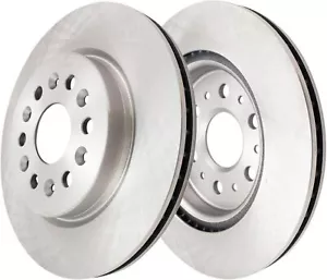 Rotores de freno de disco traseros de 12,4"" para Buick Enclave GMC Acadia Cadillac XT5 Traverse - Imagen 1 de 1