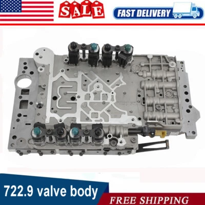 722.9 Transmission Valve Body For Mercedes Benz E300 C300 SLK300 SLK280 SLK350 Foto 1 de 4