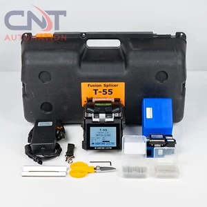 Sumitomo T-55 Core Alignment Automatic Adaptive Fusion Splicer W/ FC-6RS Cleaver - Picture 1 of 22