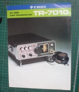 AmatuerRadio brochure - TRIO TR-7010 2M SSB CAR TRANSEIVER - Picture 1 of 5