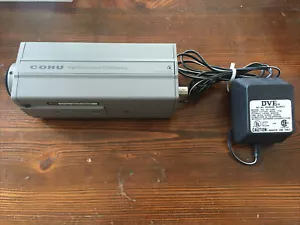 COHU High Performance CCD Camera 4912-5010/0000 and 12V Power Supply - Picture 1 of 8