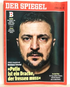 Der Spiegel 11.02.2023 №7 German Magazine Cover Zelensky - Picture 1 of 17