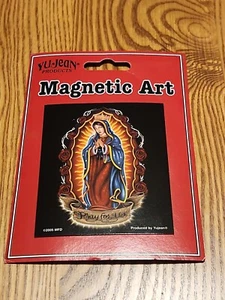 Virgin De Guadalupe Pray For Us Magnetic Art magnet by artist Mindfull Designs - Picture 1 of 2