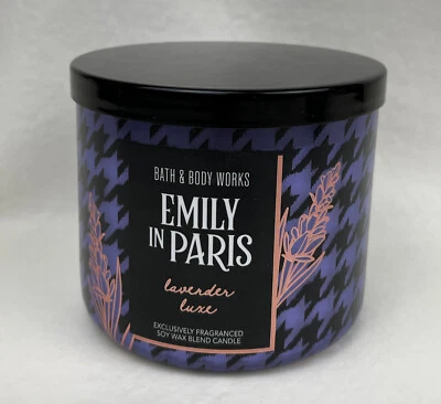 Bath & Body Works Lavender Luxe 3 Wick Large Scented Candle - Image 1 of 3