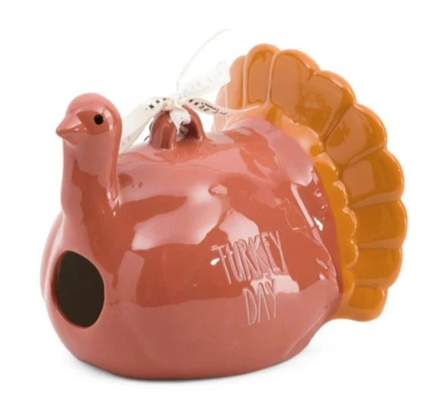 Rae Dunn 6 Inch Turkey Day Birdhouse NEW IN BOX Cover
