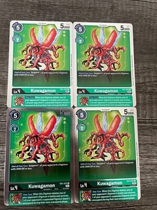 x4 Kuwagamon EX1-037 R Playset Digimon TCG Classic Collection - Bild 1 von 1
