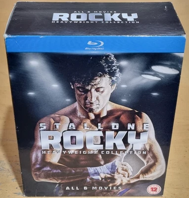 Rocky Heavyweight Collection All 6 Movies Blu-Ray Box Set Stallone - Image 1 of 4