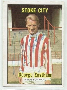 GEORGE EASTHAM signed 1970/71 A&BC Karte #37 STOKE CITY ENGLAND †2024 - Bild 1 von 2