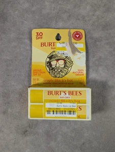 Burt’s Bees Tropic Like It’s Hot Sun Care Lip Balm - New! Great Price! - Picture 1 of 2