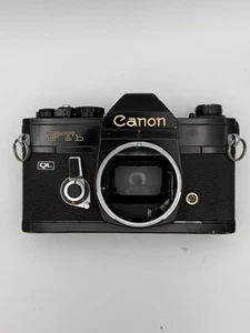 Canon FTb QL Black 35mm Film SLR Camera Body 092 - Picture 1 of 5