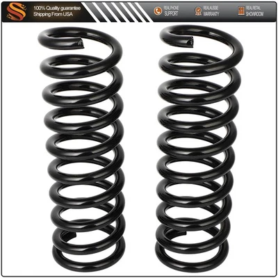 Front 2x Coil Springs for Ford Mustang 1980-2004 Fairmont Mercury Marquis Zephyr — 第 1/4 张图片