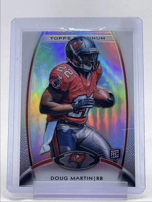 Doug Martin 2012 Topps Platinum Rookie refractor Buccaneers RC Q3152 Foto 1 de 2