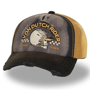 Von Dutch Trucker Cap Xavier Rider black/yellow - Bild 1 von 5