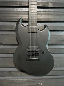 LTD Viper 7 String Baritone - Black Metal - Picture 1 of 10