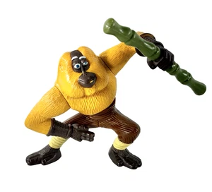 McDonalds Happy Meal Toys Kung Fu Panda Master Monkey 2008 Actionfigur - Bild 1 von 7