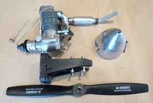 OS FS-91 Surpass engine with engine mount, aluminium spinner, 14 x 6 prop etc - Picture 1 of 8