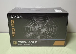 EVGA 750 GQ 750W 80+ Gold Semi Modular Power Supply – 210-GQ-0750-V1 -New Sealed - Picture 1 of 5