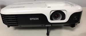 Epson VS220 3LCD Projector 451 Hours, 0 Eco Hours w/remote/powercordONLY (TESTED - Picture 1 of 9