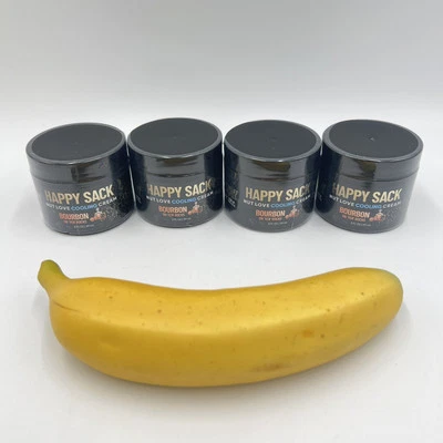 Derm Dude Happy Sack Nut Love Cooling Cream Bourbon On Yer Rocks 2oz Four Pack! - Image 1 of 4