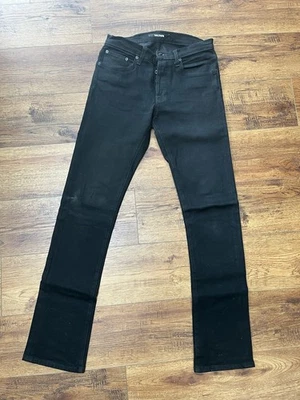 Baldwin The 76 Mid-rise Tapered Black Denim Jeans Made In USA Size 30 EGUC - Image 1 of 4