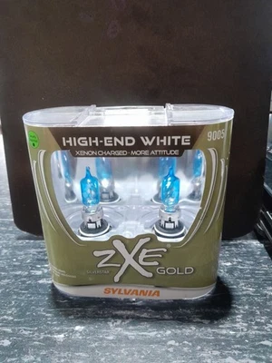 Sylvania Silverstar ZXE Gold 9005 HB3 65W Dos Bombillas Cabeza Luz Luz Luz Luz Baja OE Foto 1 de 2