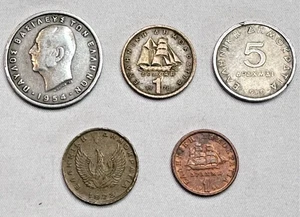Griechische Münzen 1954-1988 - Bild 1 von 2
