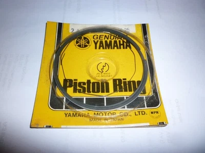 GENUINO YAMAHA DT175 MX175 1978-81, JUEGO DE ANILLOS DE PISTÓN, 66,25 mm, +0,25 mm 1ª OVER Foto 1 de 3