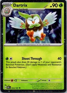 Dartrix - (Cosmos Holo) Uncommon Miscellaneous Cards & Products 014/197 NM - Picture 1 of 2