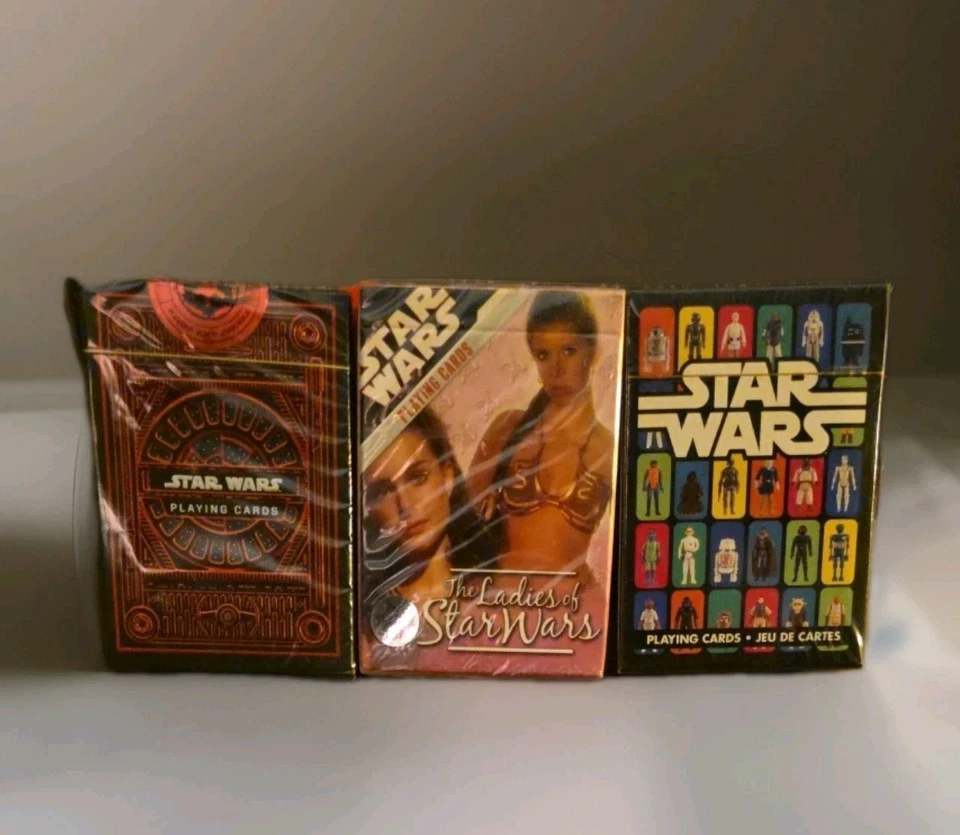 Star Wars Vintage Kenner Action Figures Playing Cards A22