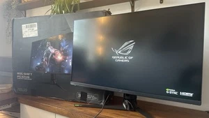 ASUS ROG Swift PG32UQ 144HZ 32" HDMI 2.1 4K Gaming Monitor - Picture 1 of 2