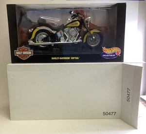 Harley Davidson Hot Wheels Collectibles Softail 1999 Mattel 1:10 - Picture 1 of 4