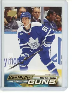 2022/23 UD PONTE SUPERIORE MAC HOLLOWELL GIOVANI PISTOLE HIGH GLOSS ROOKIE RC/10 TORONTO - Foto 1 di 1