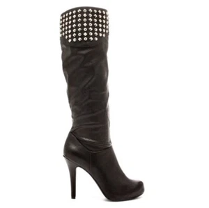 BCBGeneration Franciss Damen-Stilettostiefel mit Nieten Größe 8 neu ohne Etikett UVP 375,00 $ - Bild 1 von 8