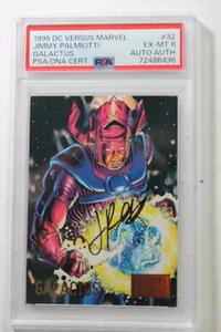 1995 Fleer Skybox Marvel versus DC Autograph Jimmy Palmiotti #32 Galactus Card - Bild 1 von 3